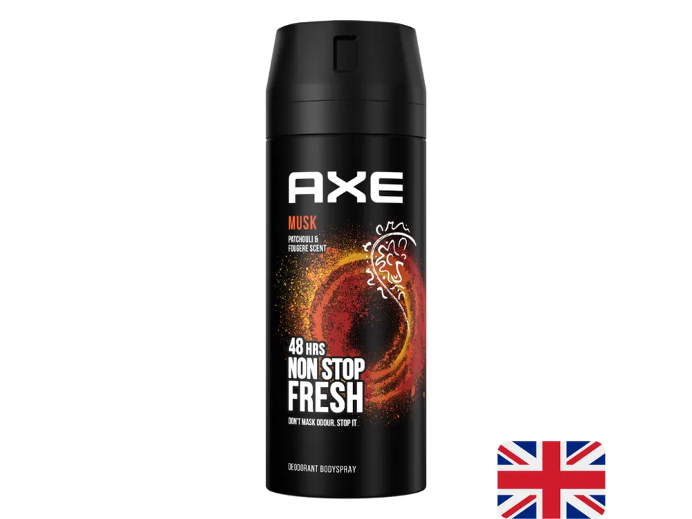 Axe deodorant sprej 150 ml MuskDovoz: Anglie Výhodná Nabídka