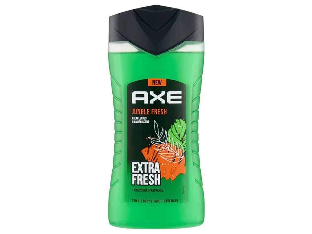 Axe sprchový gel 250 ml Jungle Fresh 3v1 Víkendová Akce
