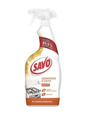 Savo dezinfekční čistící sprej 700 ml Kuchyně Novinka