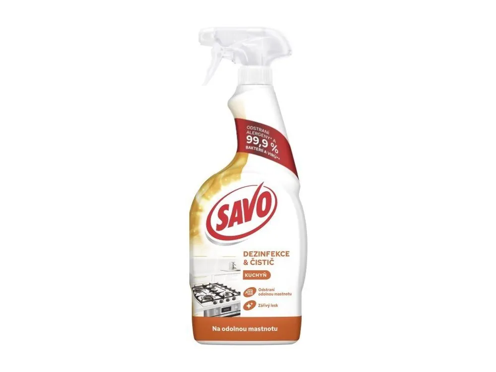 Savo dezinfekční čistící sprej 700 ml Kuchyně Novinka