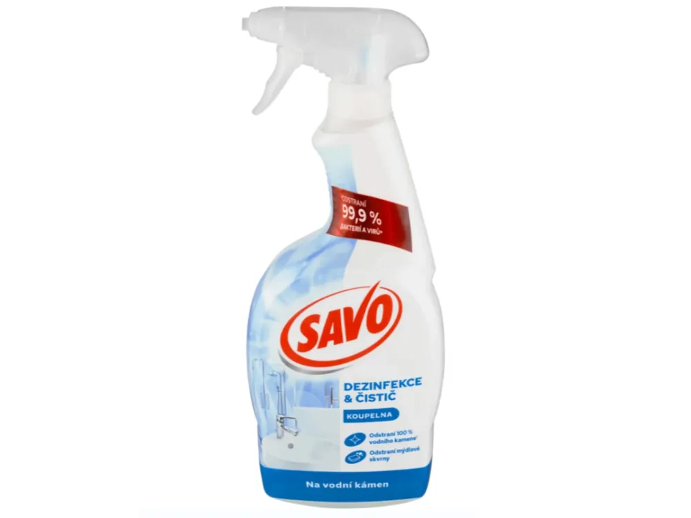 Super Cena Savo dezinfekční čistící sprej 700 ml Koupelna na vodní kámen