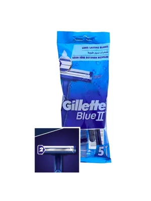 Gillette jednorázové holicí strojky Blue2 Chromium 5 ks Ihned K Objednání