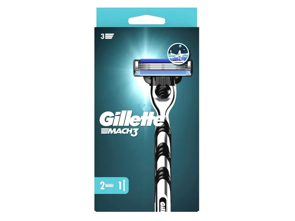 Nejlepší Cena Gillette holicí strojek Mach3 + 2 náhradní hlavice