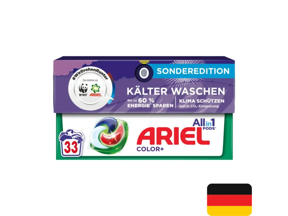 Ariel gelové kapsle 33 ks Color All in 1 Sleva