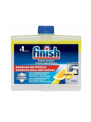 Finish čistič myčky 250 ml Lemon Akce