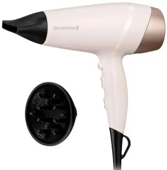 Bezpečná Platba REMINGTON D4740 Shea Soft 2200W - ionizační fén na vlasy s difuzérem a mikrokondicionéry