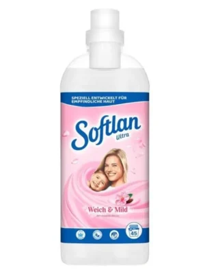 Akční Cena Softlan aviváž 45 dávek Weich & Mild Sensitiv 1 l