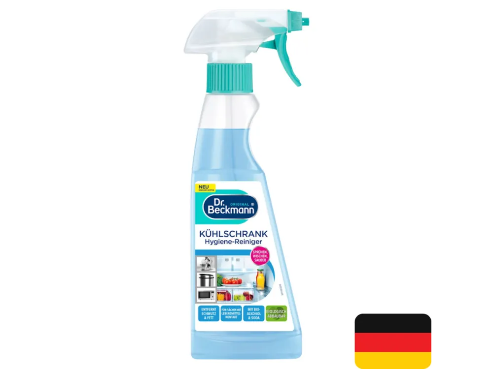 Značkový Dr. Beckmann hygienický čistič lednic a mikrovlnných trub 250 ml