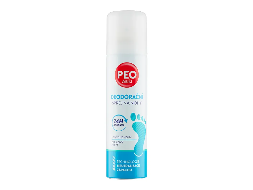 PEO deodorant osvěžující sprej na nohy 150 ml Cenově Výhodný