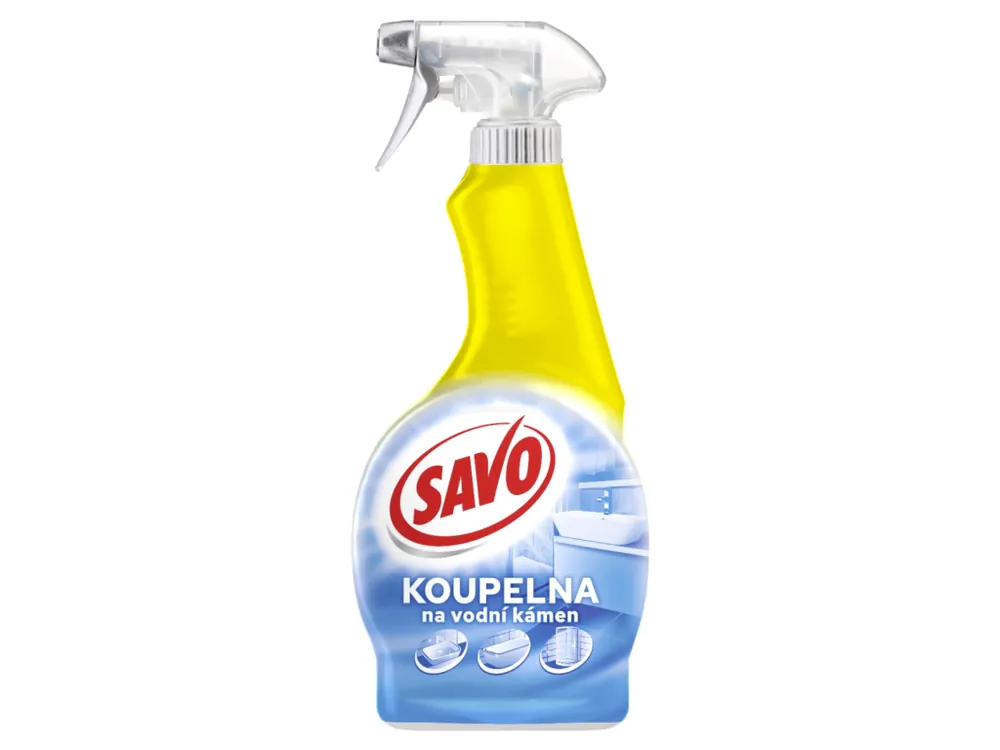 Savo čistící sprej 500 ml Koupelna na vodní kámen Nejlepší Cena