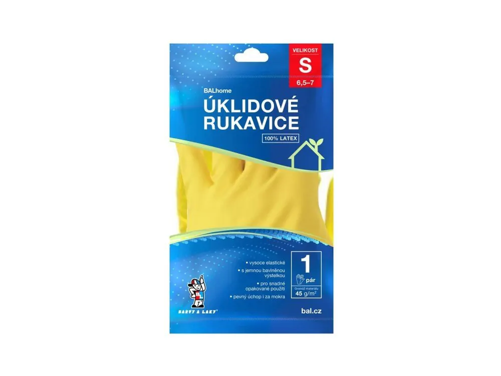 Akce BALhome gumové rukavice S (6,5-7)