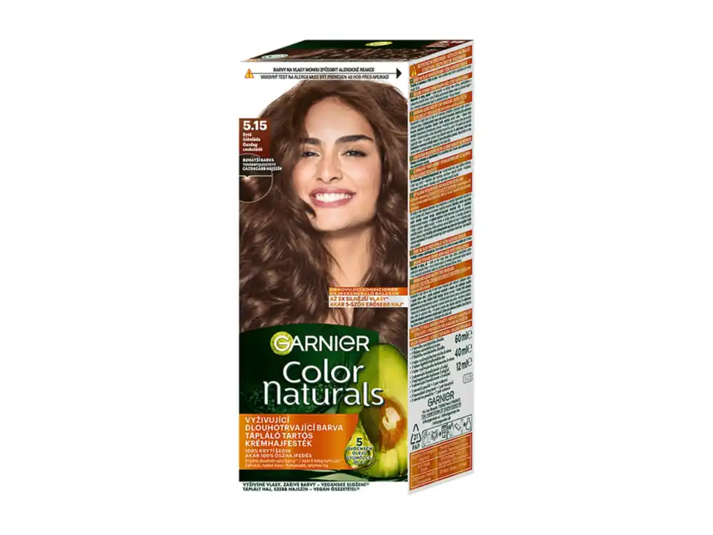 Aktuální Garnier barva na vlasy Color Naturals 5.15 Sytá čokoláda