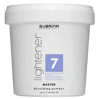 SUBRÍNA Professional Lightener Master 7+ platinový melír na vlasy - dóza 500g Vrácení Zdarma