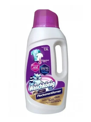 Waschkönig gelový odstraňovač skvrn 1,5 l Oxy Kraft Color Nejlepší Volba