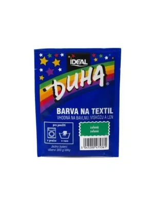 Duha barva na textil 15 g Zelená Výhodná Nabídka