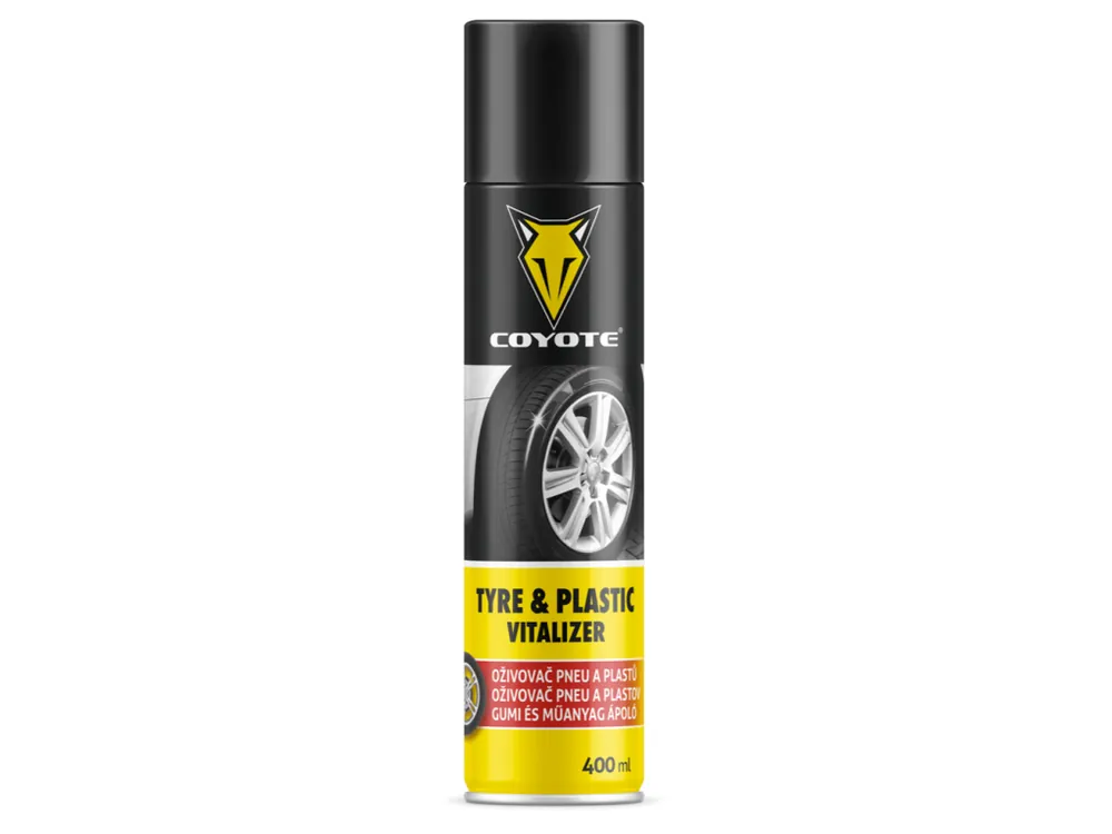 Originální Coyote oživovač pneu a plastů 400 ml
