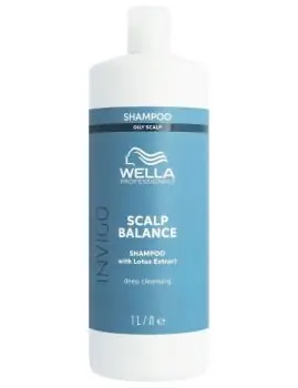Nakupujte Hned WELLA Invigo Scalp Balance Deep Cleansing Shampoo 1000ml - čistící šampon na mastnou pokožku