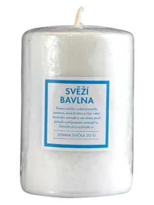 Odeslání Ihned Q-Home vonná svíčka 315 g Svěží bavlna