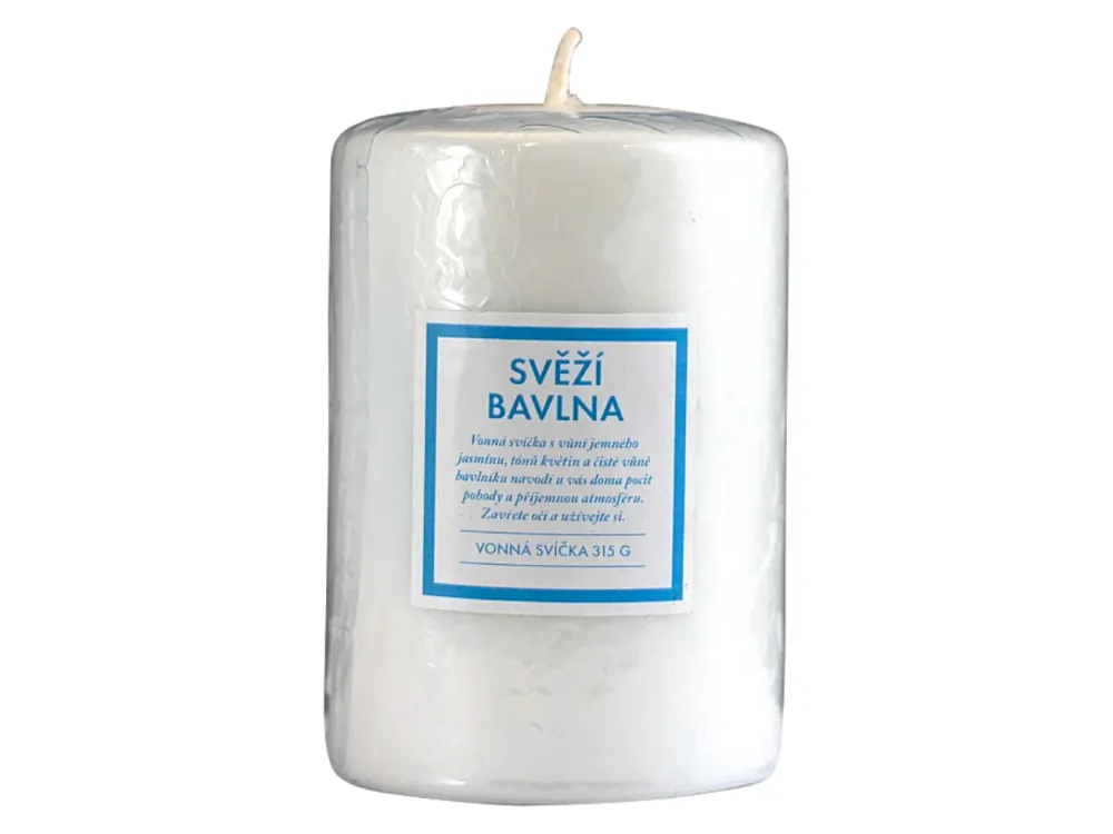 Odeslání Ihned Q-Home vonná svíčka 315 g Svěží bavlna