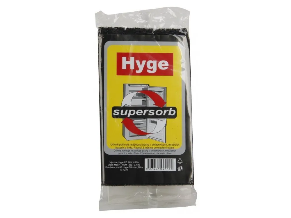 Supersorb pohlcovač pachů do lednice 80 x 120 mm Speciální Cena