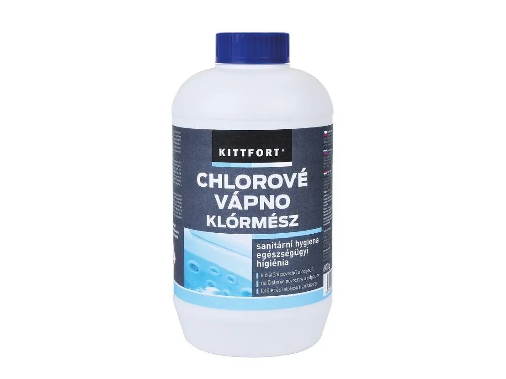 Objednat Nyní Kittfort Chlórové vápno 600 g obsah chloru min. 28%