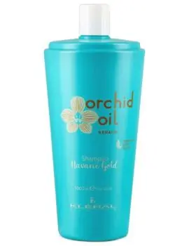 Tovární Cena KLÉRAL Orchid Oil Keratin Havané Gold Shampoo 1000ml - keratinový šampon na normální vlasy