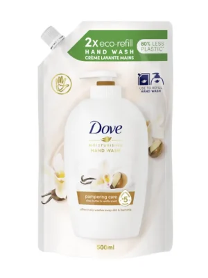 Dove tekuté mýdlo 500 ml náhradní náplň Shea Butter & Warm Vanilla Ověřený