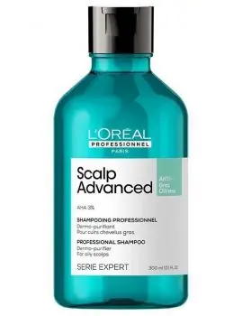 Levný L´ORÉAL Scalp Advanced Anti-Oiliness Dermo-Purifier Shampoo 300ml - šampon na mastné vlasy