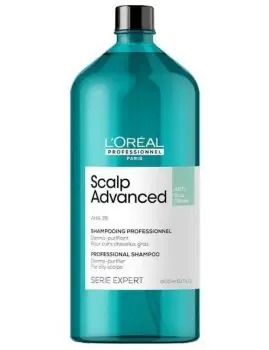 Ověřený L´ORÉAL Scalp Advanced Anti-Oiliness Dermo-Purifier Shampoo 1500ml - šampon na mastné vlasy