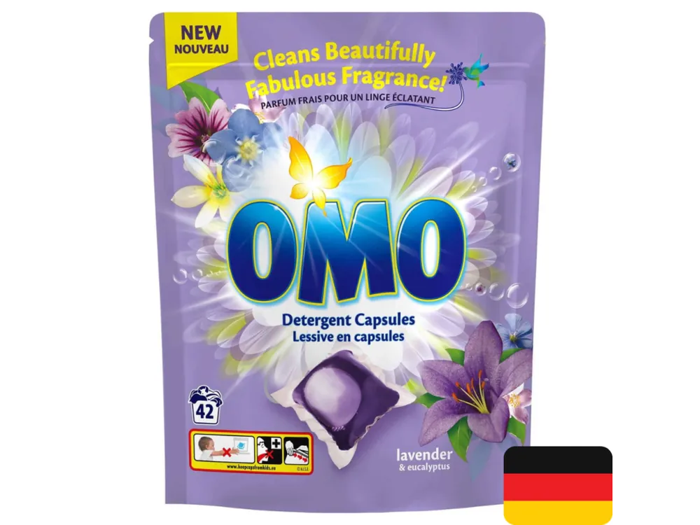 Must-Have OMO gelové kapsle 42 ks Lavender & Eucalyptus 840 g