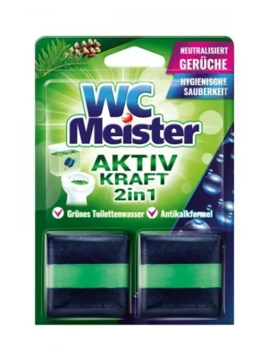 Cenová Bomba WC Meister tableta do splachovače 2 x 50 g Les
