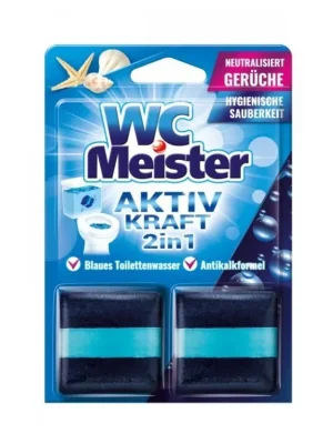 Zlevněný WC Meister tableta do splachovače 2 x 50 g Ocean