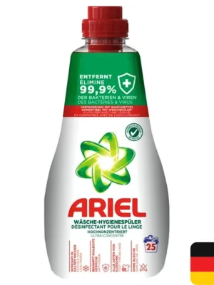 Sezónní Sleva Ariel dezinfekční aviváž 25 dávek 1 l