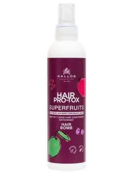 KALLOS Superfruits Pro-Tox Hair Bomb 200ml - bezoplachový posilující kondicioner na vlasy Nakupujte Hned