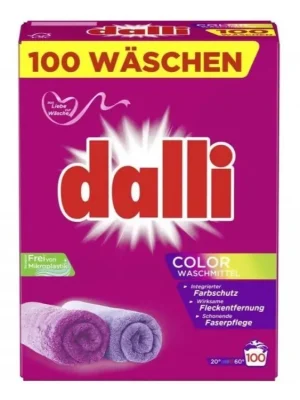 Odeslání Ihned Dalli prací prášek 100 dávek Color 6 kg