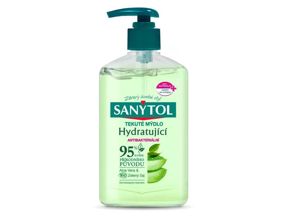 Výprodej Sanytol antibakteriální tekuté mýdlo 250 ml Hydratující