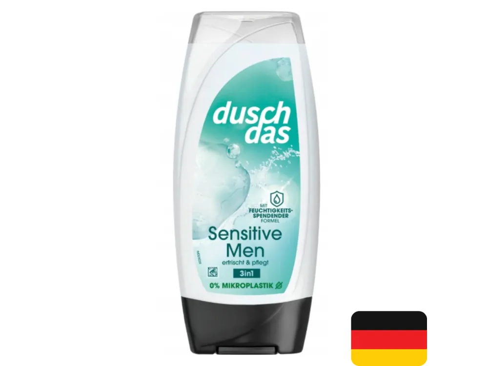 Poslední Šance Duschdas sprchový gel 225 ml Sensitive Men 3v1