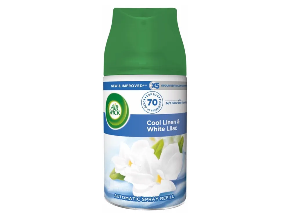 Nová Kolekce Air Wick Freshmatic náplň 250 ml Vůně svěžího prádla