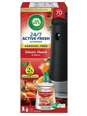 Air Wick Active Fresh strojek s náplní 228 ml Winter Punch & Spices Kup Teď