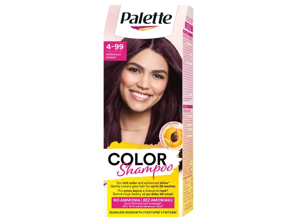 Palette Color Shampoo 4-99 Bordó Nová Kolekce