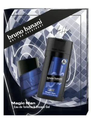 Bruno Banani dárková sada Magic Man (EDT 30 ml + sprchový gel 250 ml) Výhodná Nabídka