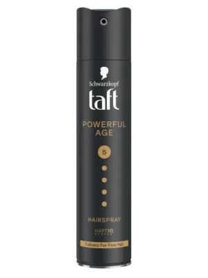 Novinka Taft lak na vlasy 250 ml Powerful Age 5