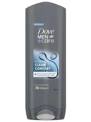 Dove Men+Care sprchový gel 250 ml Clean Comfort Nová Kolekce