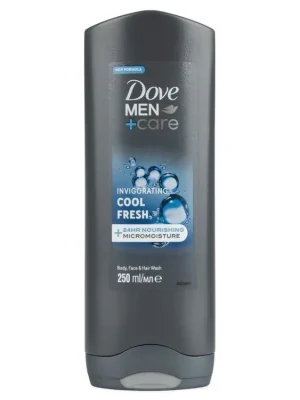 Nejprodávanější Dove Men+Care sprchový gel 250 ml Cool Fresh