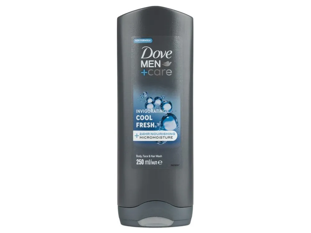 Nejprodávanější Dove Men+Care sprchový gel 250 ml Cool Fresh