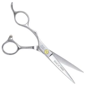 Přímo Od Výrobce OLIVIA GARDEN SilkCut PRO Shear Left 5,75´ Silver - kadeřnické nůžky pro leváky