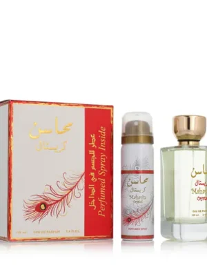 Autentický Lattafa Mahasin Crystal EDP 100 ml + DEO ve spreji 75 ml W