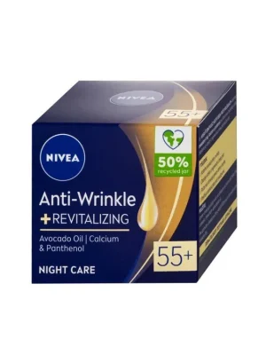 Nivea noční krém 50 ml Obnovující proti vráskám 55+ Horká Nabídka