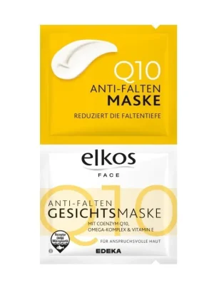 Nízká Cena Elkos Face pleťová maska 2 ks Anti-Age Q10