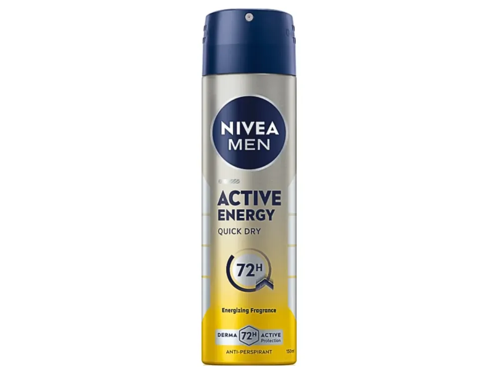 Akční Nabídka Nivea Men antiperspirant sprej 150 ml Active Energy